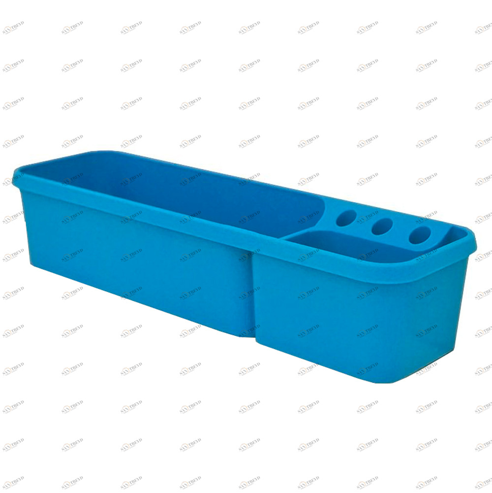 Пенал для карандашей навесной голубой (25 мм) MEALUX EVO  336201 Голубой Santreyd 