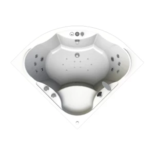 Гидромассаж "Лечебный Chrome" на ванну Верона (двигатель 1500 Вт, джет Джереми - 10 шт.)