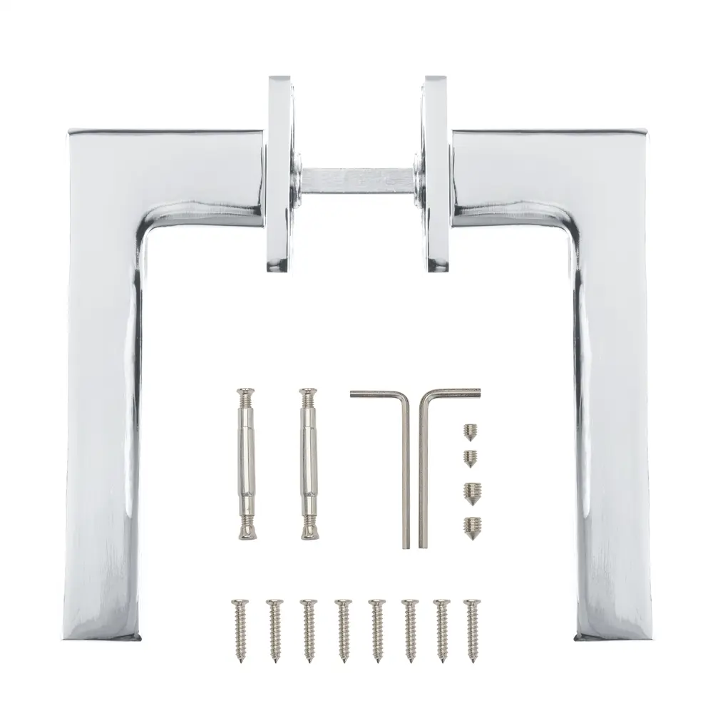 Дверные ручки Armex H-30124-А-СR без запирания цвет хром STLM-2068010 - Вид №1