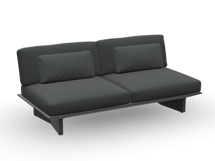 2-местный тканевый садовый диван Jati Kebon Арбон ARCH-00003687