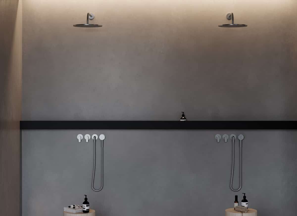 Термостатический набор для душа из нержавеющей стали с душем COCOON John Pawson ARCH-00039587 - Вид №8