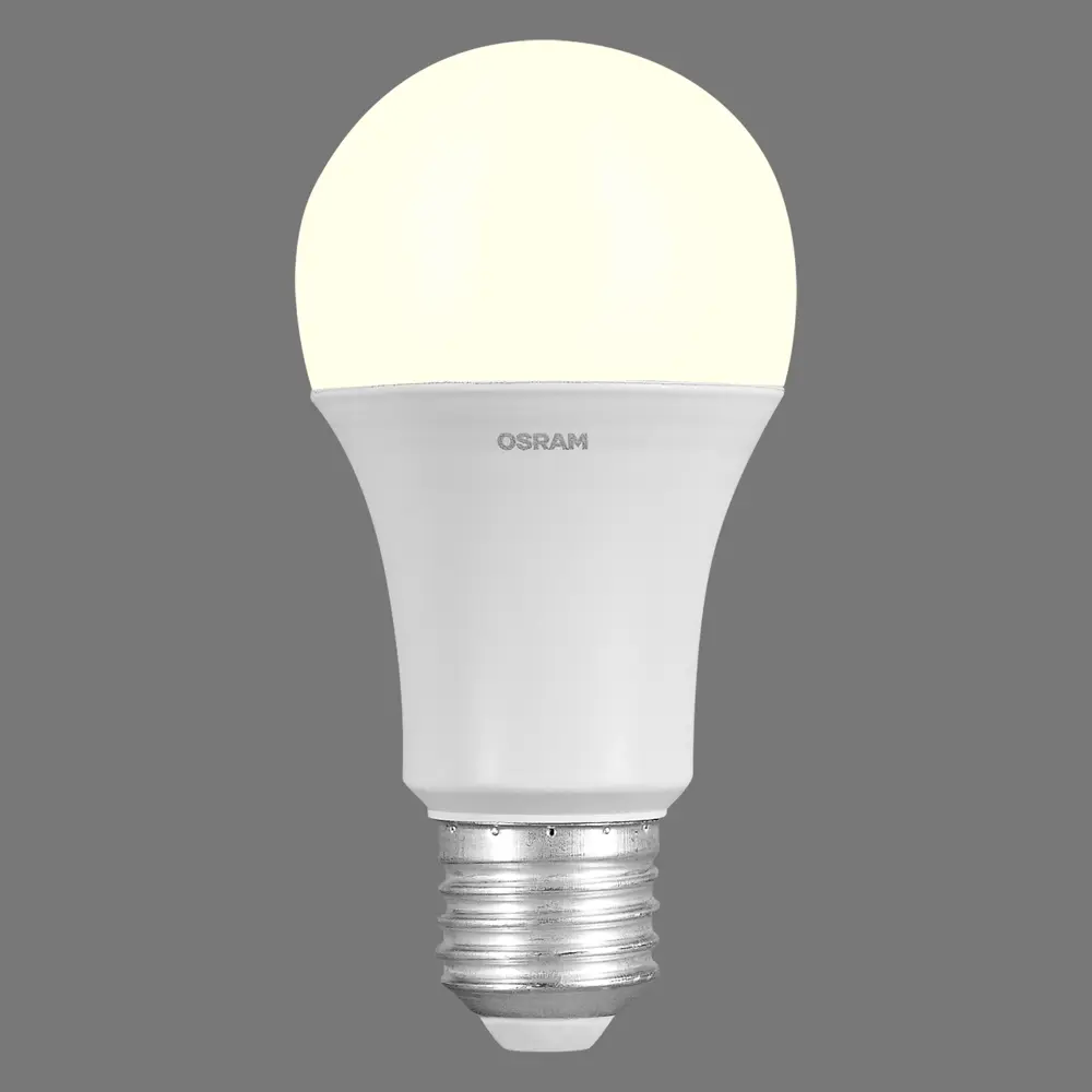 Лампа светодиодная Osram E27 220-240 В 9 Вт груша матовая 650 лм теплый белый свет 85095304 STLM-2025607  - Вид №2