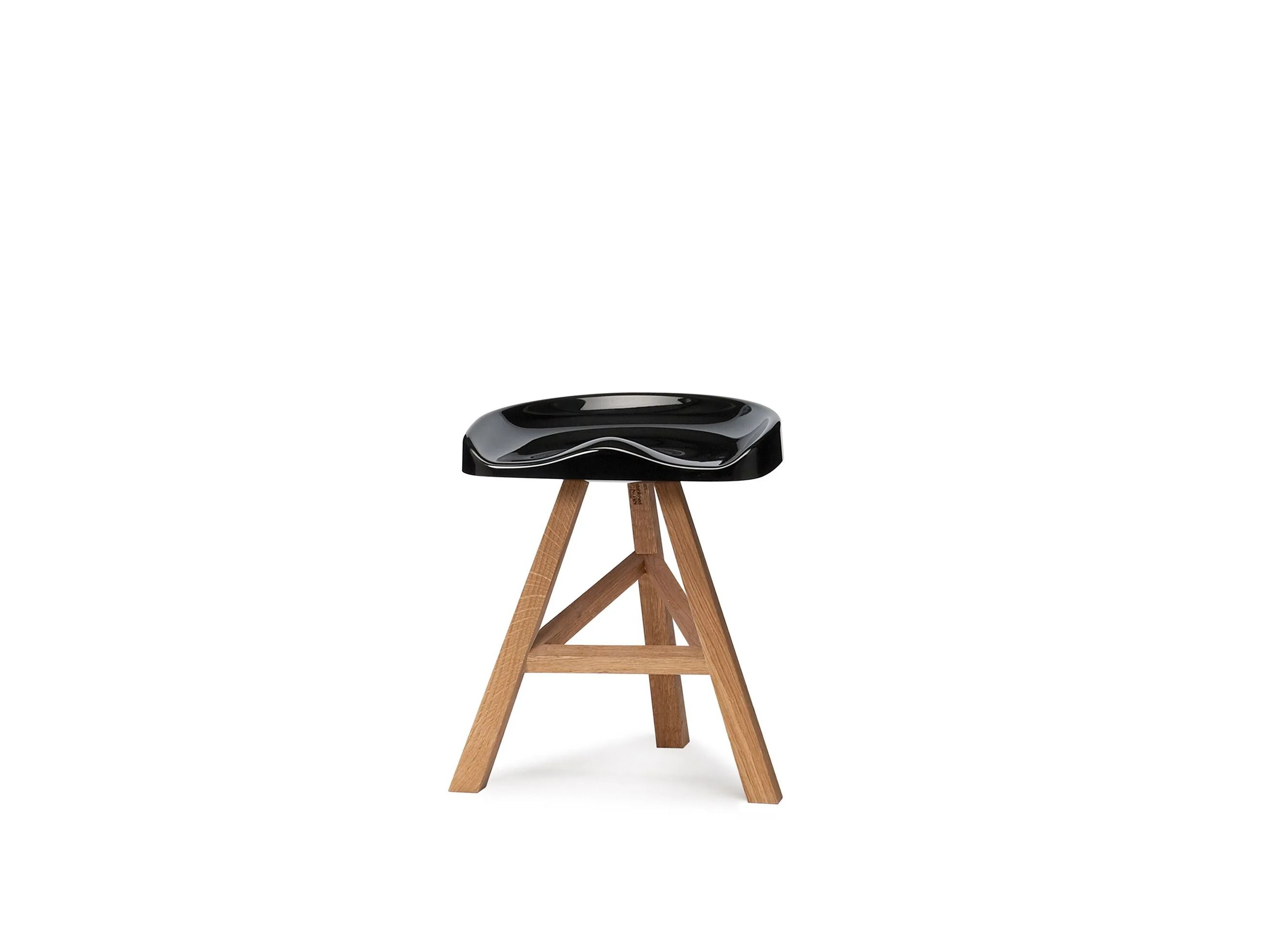 Низкий стул из дуба и акрила Established&Sons Heidi ARCH-00046761