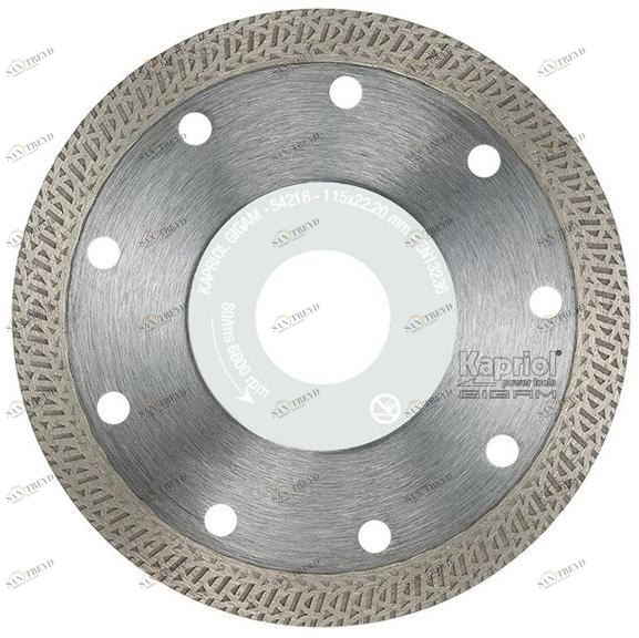 KAPRIOL Диск по керамике и мрамору Power tools - dischi per macchine portatili sun-id-1378003