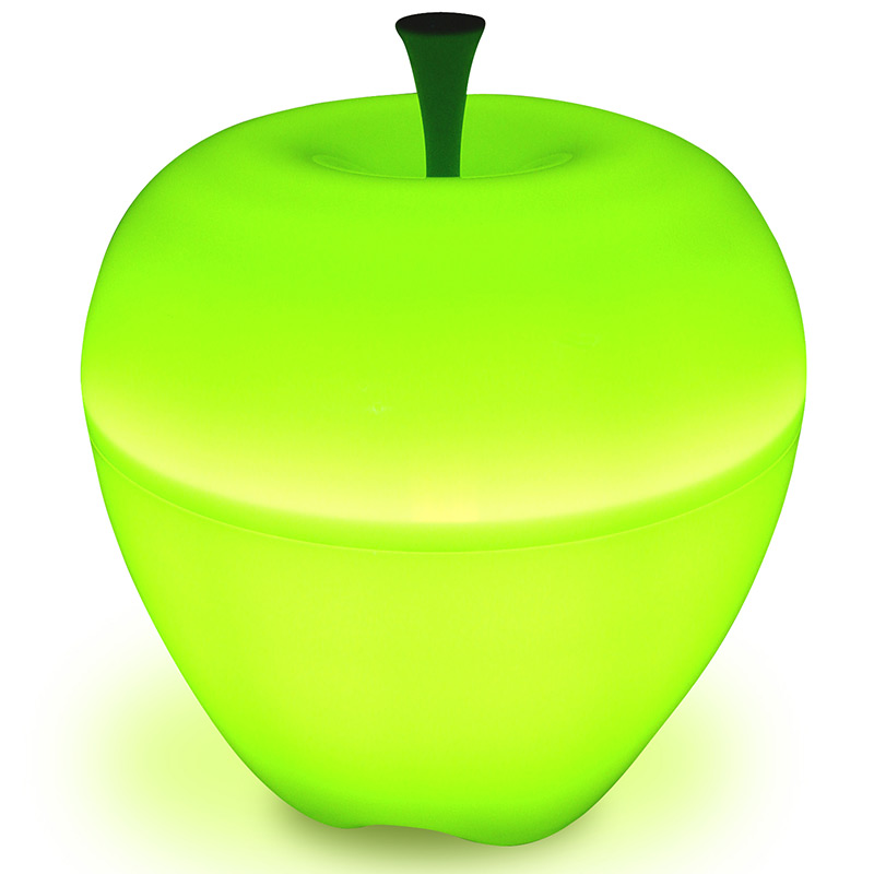 QL10035-GN Лампа happle мини зеленая Qualy 