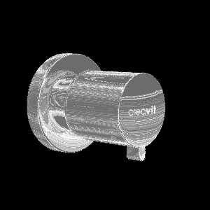 Двухпозиционный запорный клапан 1/2 '' - 1/2 '' (корпус PPRC) / AC50L Creavit 