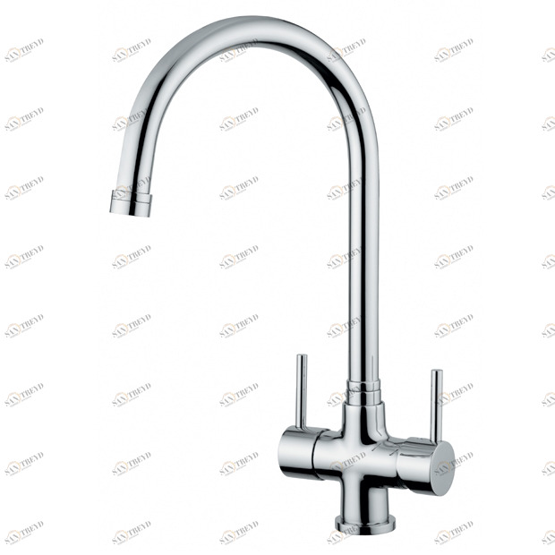 Idealaqua. 303-1. Смеситель для кухонной мойки Fo Quadrodesign