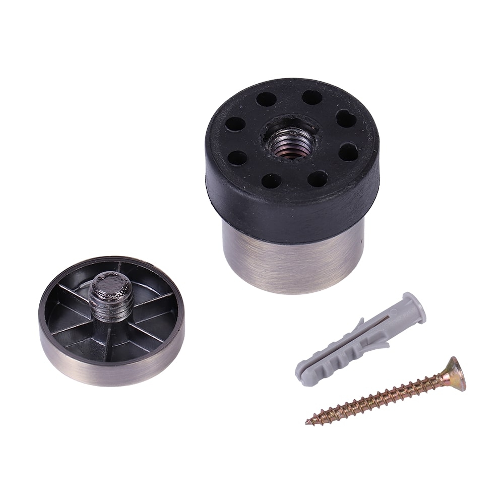 Дверной стопор , 35x35x40 мм, антик бронза LJPS0044 Public Steel Россия  - Вид №1