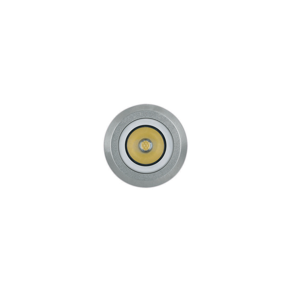 8400068 Встраиваемый в пешеходный пол Platek NANO FULL INOX TONDO  NANO FULL INOX - 1 LED 4000K 33° 