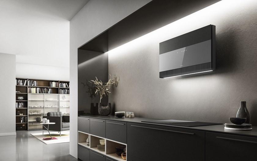 Elica Настенная стеклянная вытяжка с сенсорным управлением класса а  Prf0164980 / prf0165017  - Вид №1