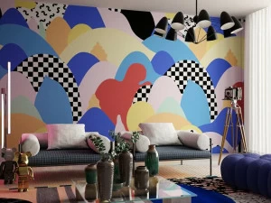 Inkiostro Bianco Моющиеся обои с рисунком Inediti 04 - arcade