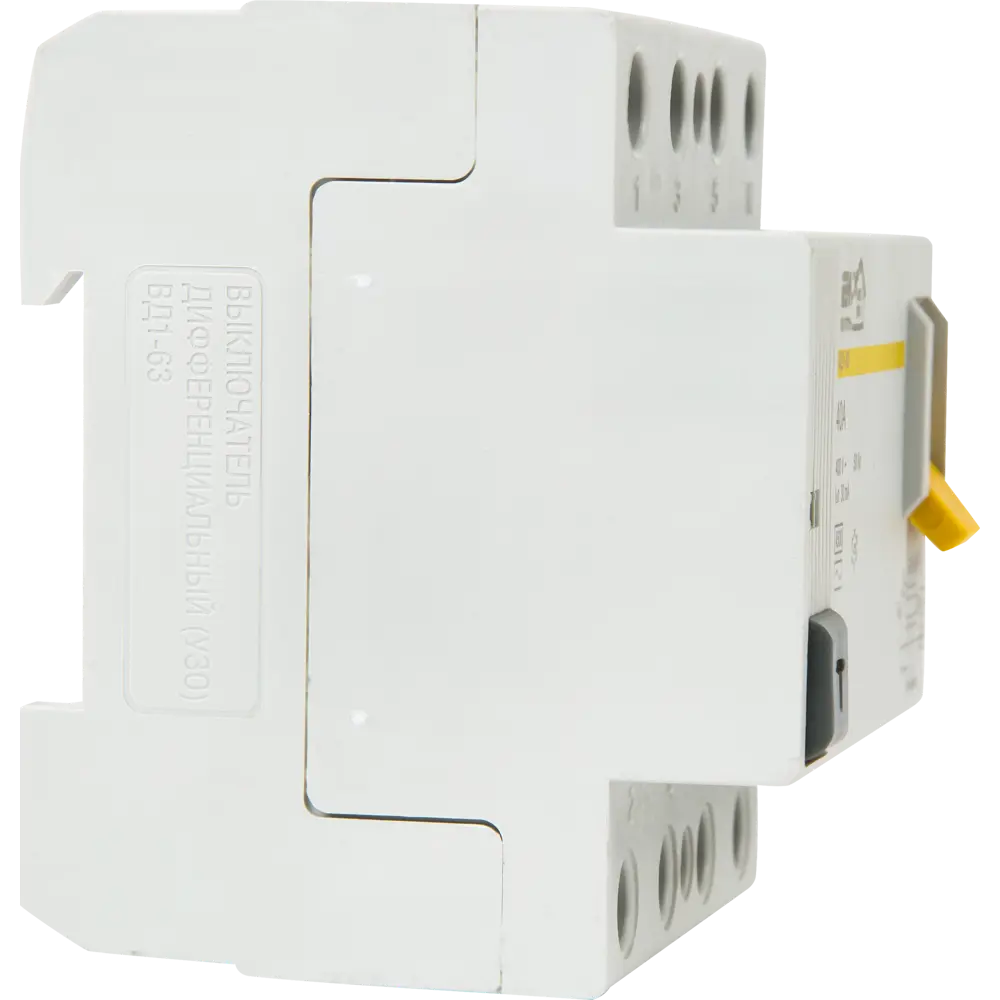 IEK HOME УЗО ВД1-63 - защита от токов утечки 40А 18078501 STLM-0009439 - Вид №3