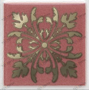 Клемансо розовый вставка 4,9х4,9 кор (38 шт) Kerama Marazzi HGDC2525246