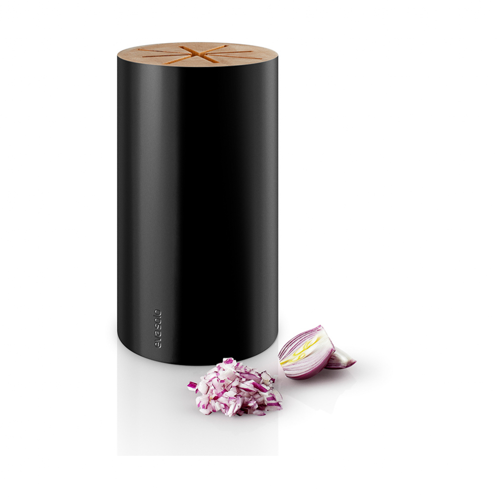 EVA SOLO 515295 Подставка для ножей Nordic Kitchen, чёрная Дерево  - Вид №3