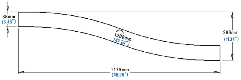 Neonny Светодиодная подвесная лампа Curve Nac1012 - Вид №5