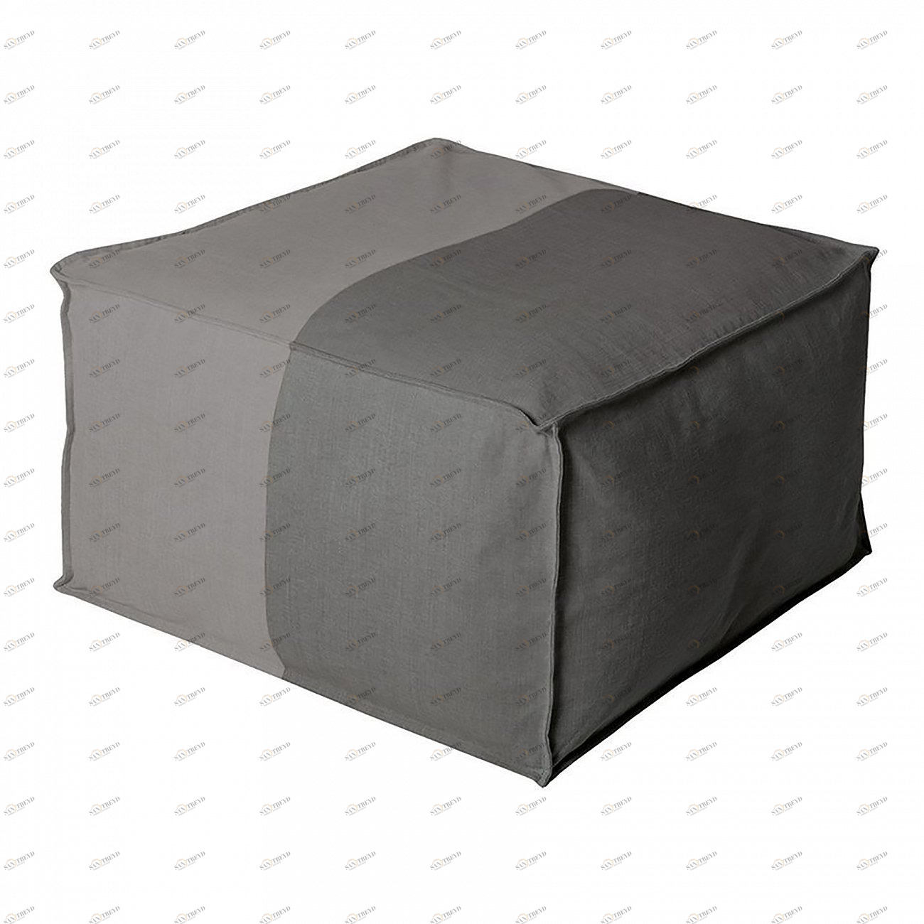 Пуфик квадратный 75х75 см Fatty серый SITS FATTY 191990 Серый 