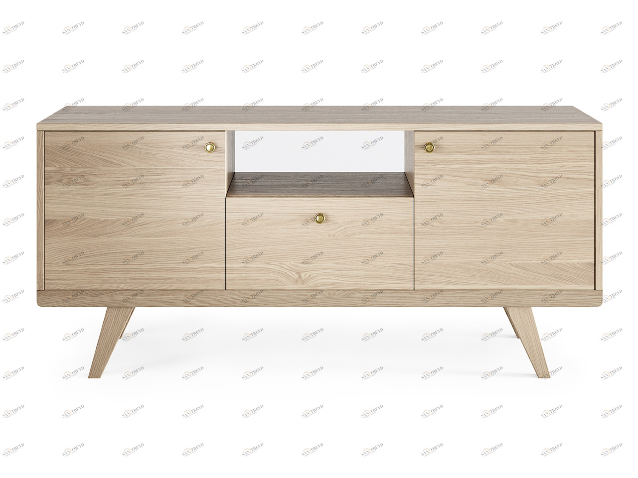 Тумба под телевизор с ящиком бежевая Thimon THE IDEA  210234 Бежевый 