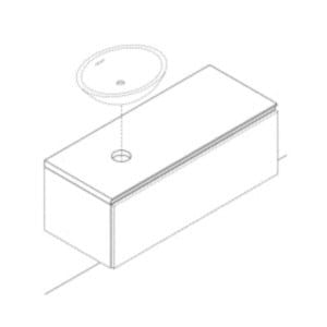Столешница из Corian® Agape Ell ARCH-00035195 - Вид №13