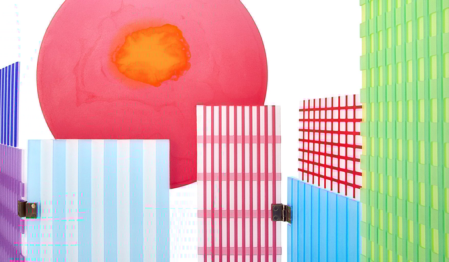 Экран из смолы CASSINA закат в Нью-Йорке ARCH-00016657 - Вид №3