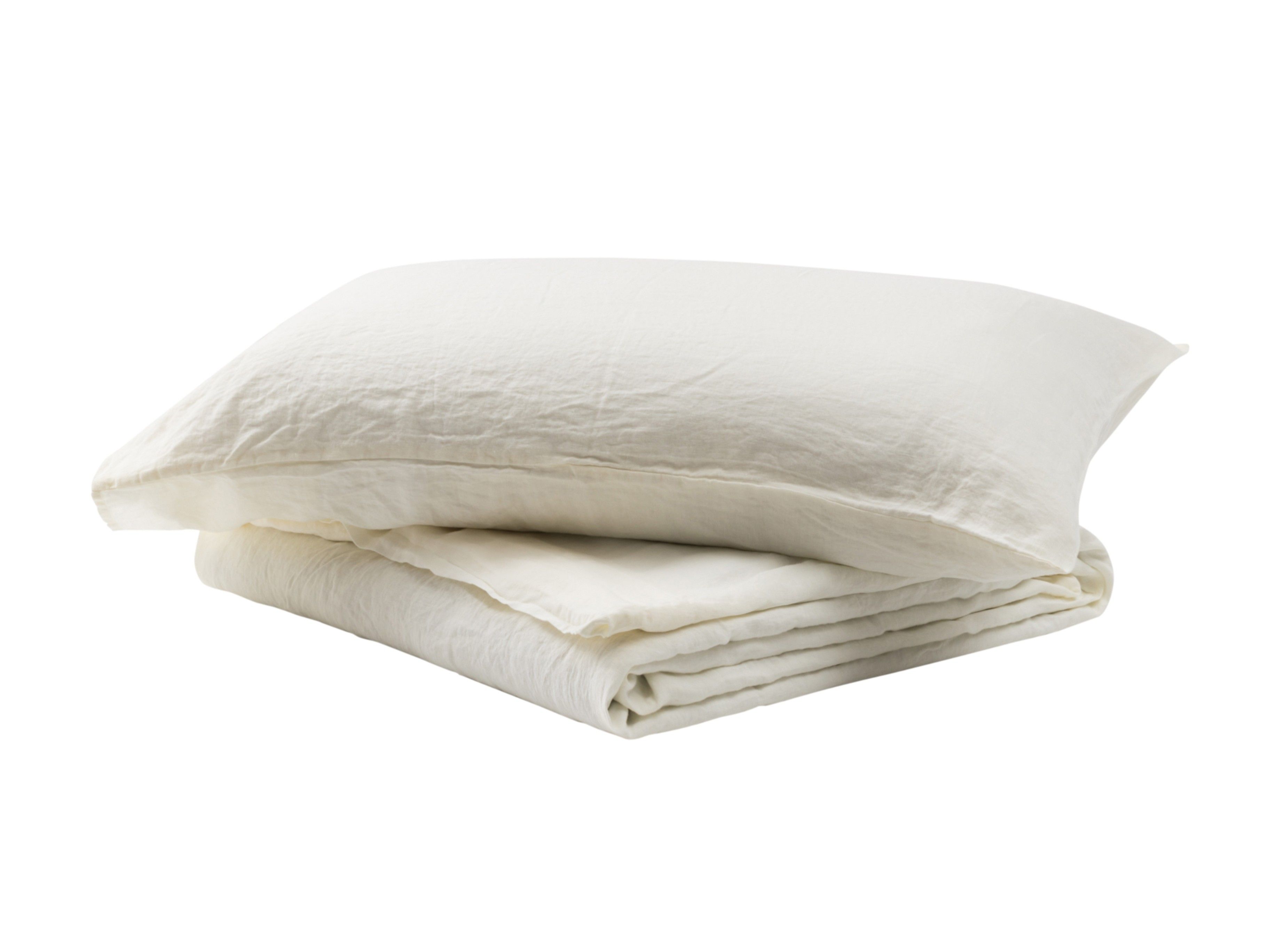 Комбинированная однотонная кровать из льна Lanerossi LIPARI ARCH-00036447 - Вид №1