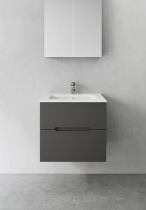 1390101 Шкаф Для Умывальника Sun Antracit 600 Hafa  Антрацитовый