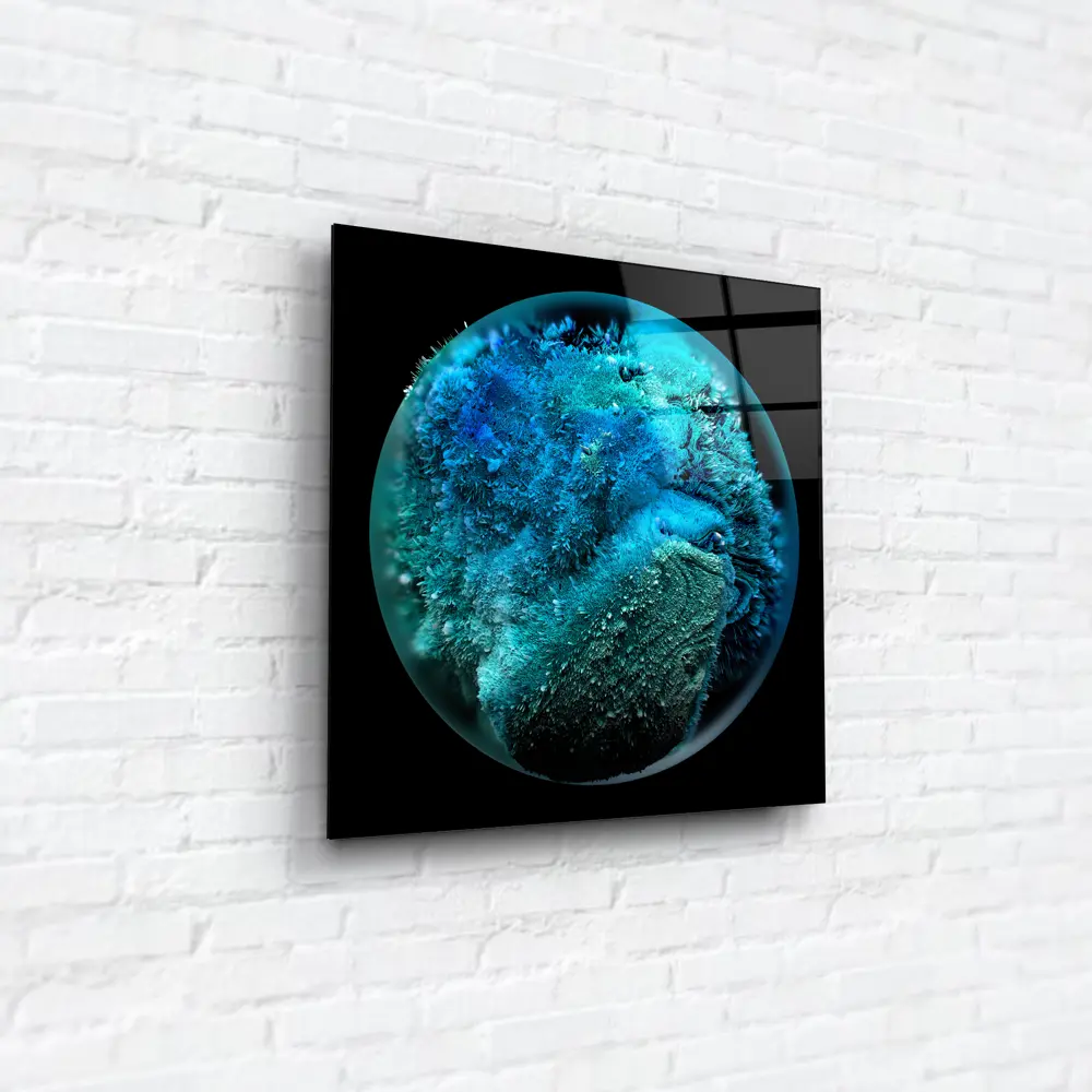 Картина на стекле «Космо» 40x40 см цвет бирюзовый 82977321 STLM-2106126 ARTABOSKO  - Вид №7