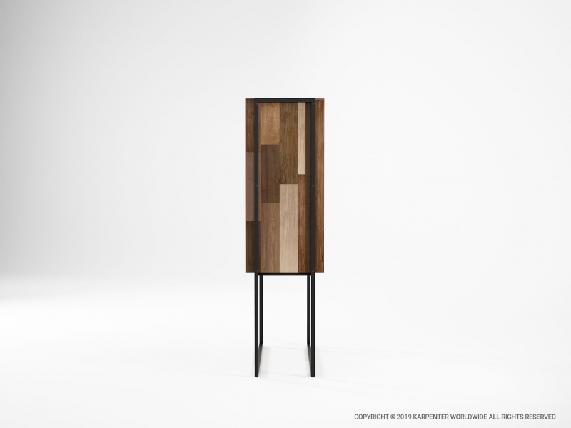 474_1177 Шкаф 4 двери Karpenter Carv'n in Black  - Вид №3