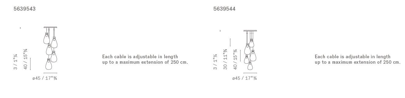 Стеклянный подвесной светильник Poltrona Frau коллекция-мебель и аксессуары ARCH-00109146 - Вид №8