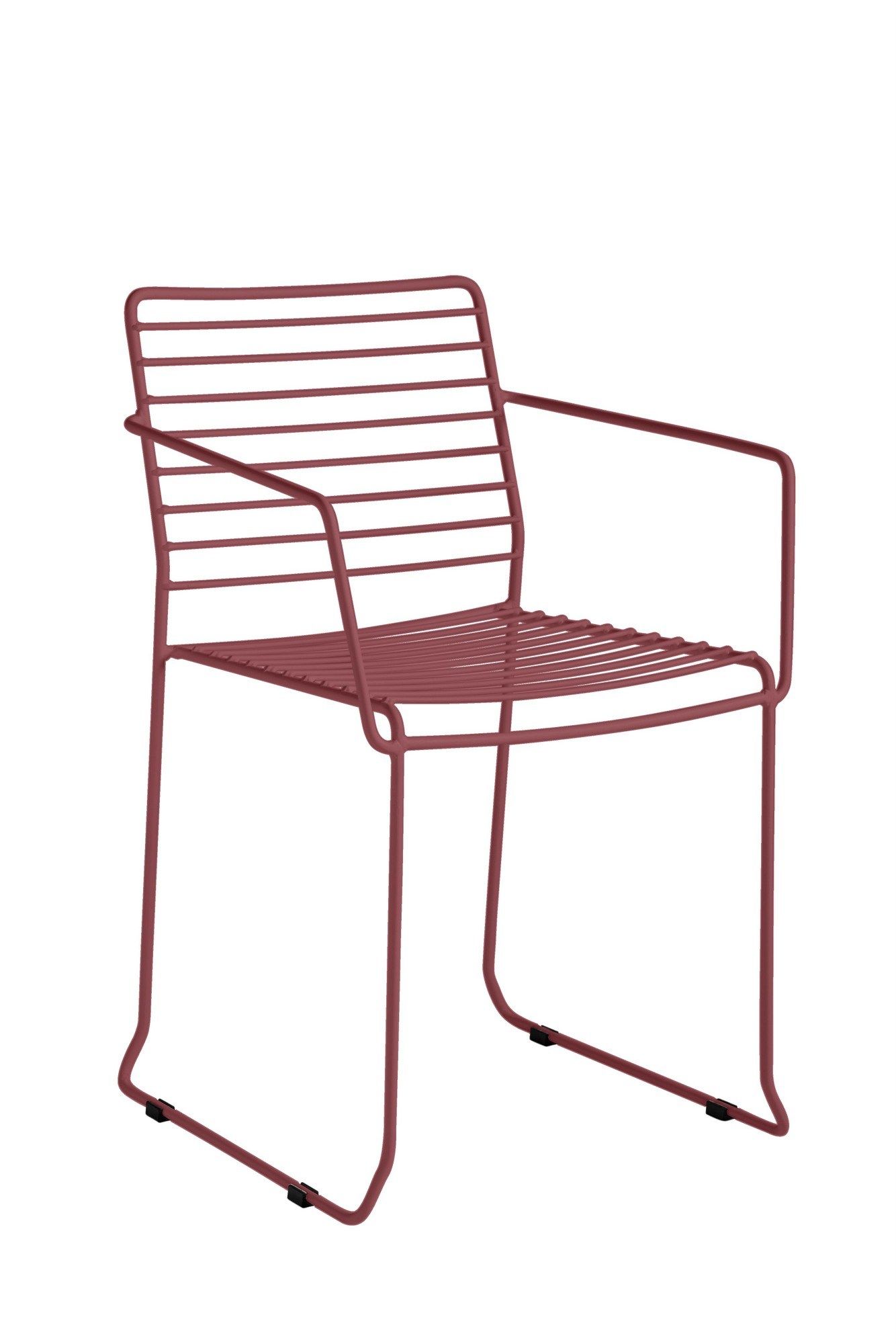 Стул для сада из оцинкованной стали с подлокотниками iSimar ARCH-00127946 - Вид №28