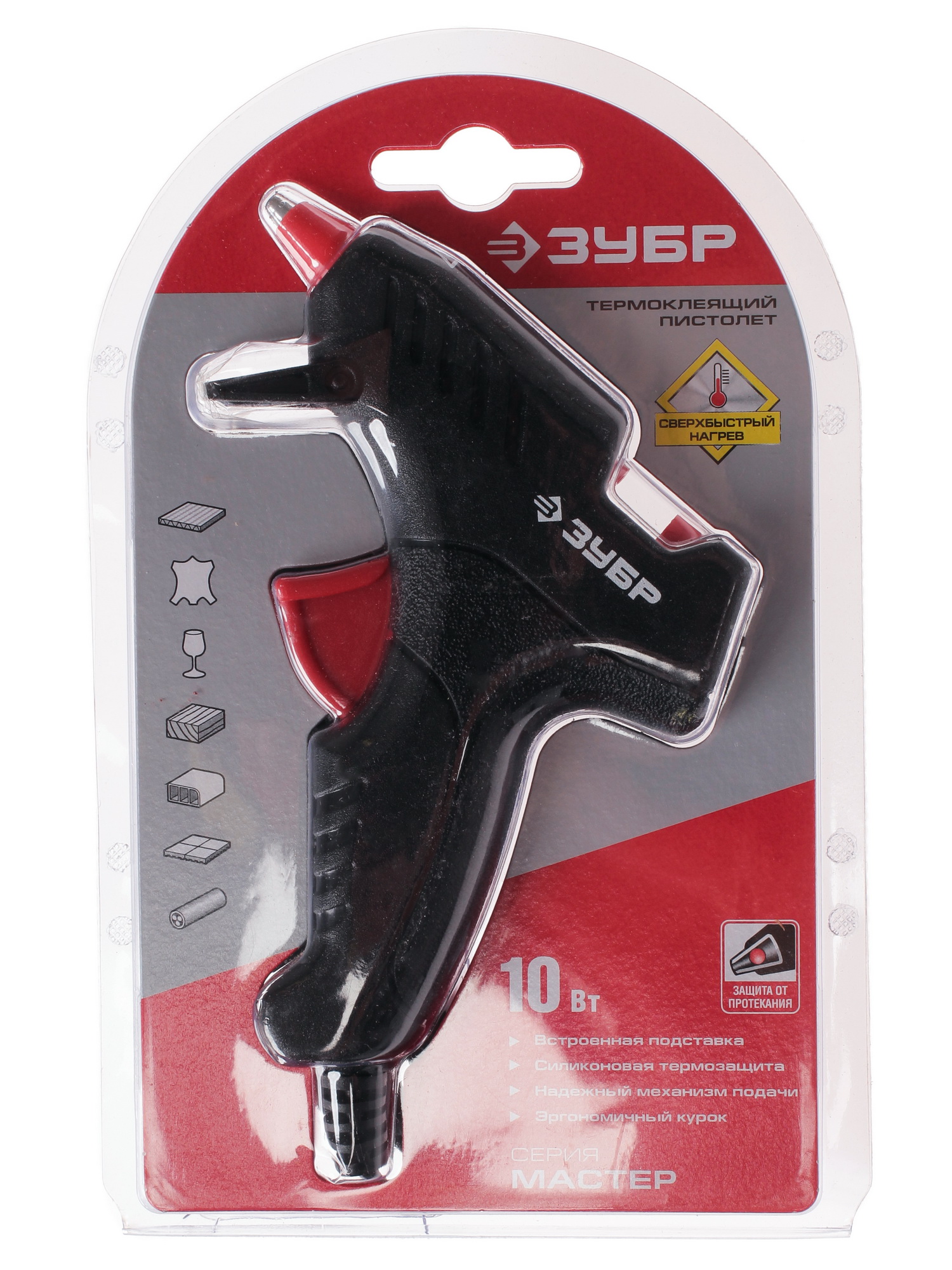 Клеевой пистолет Зубр Мастер 06850-10-08_z02 1064765 STDN-0034496 - Вид №6