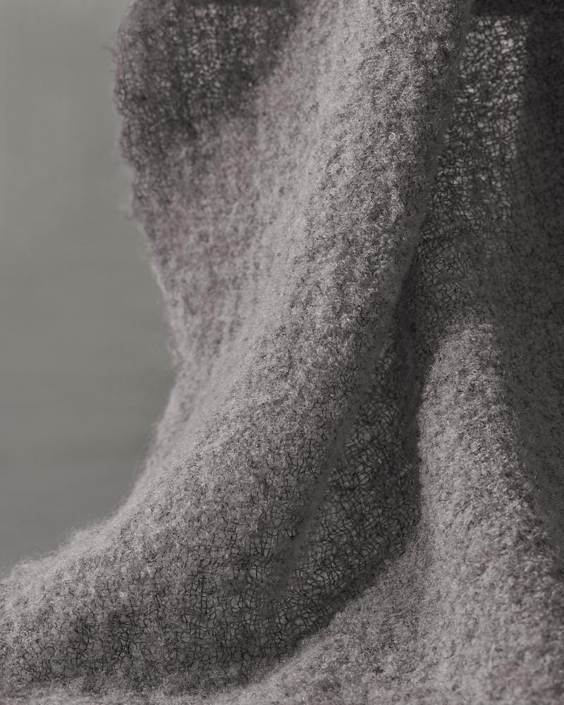 Однотонный плед из альпаки Society Limonta TED ARCH-00051990 - Вид №16