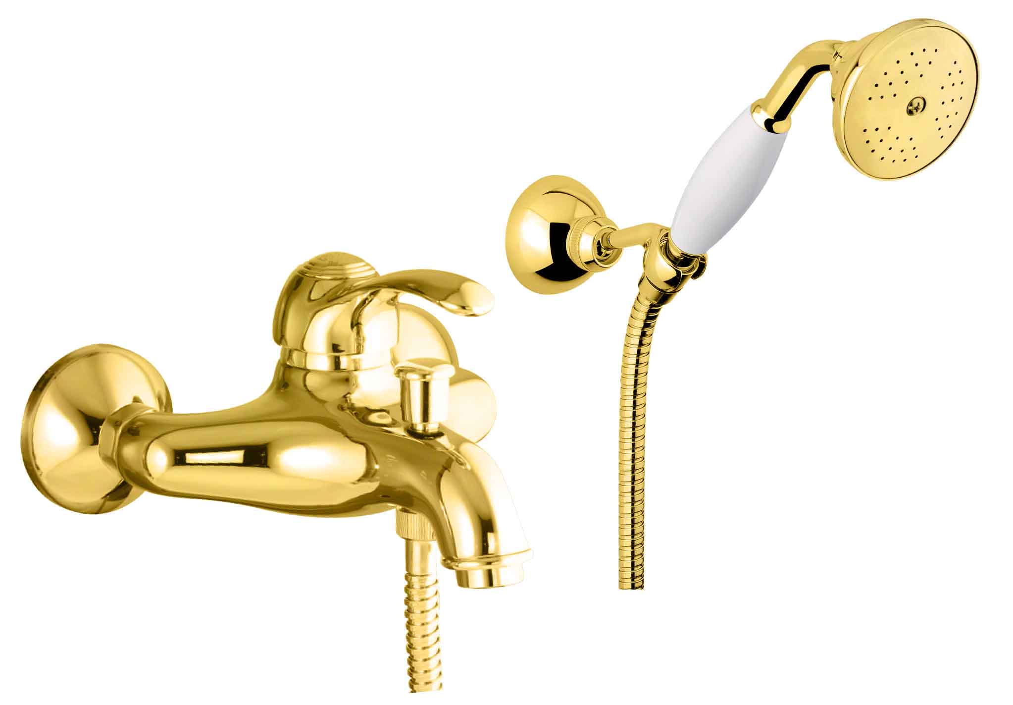 47OO5104 Смеситель для ванны , золото Fiore JAFAR  - Вид №1