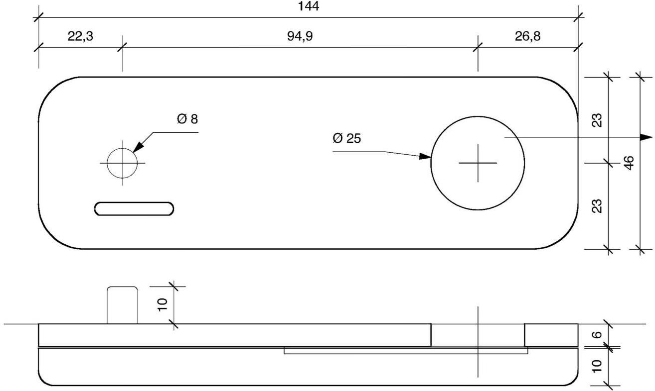 rvb Смеситель для ванны Slide 4515.--.85 - Вид №1