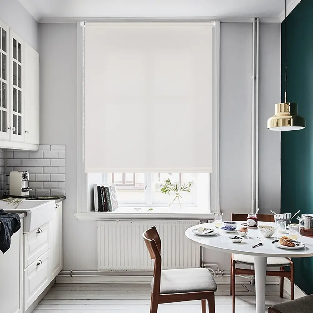 Штора рулонная Plain, 70x160 см, цвет белый PRAKTO STLM-2022480 - Вид №5