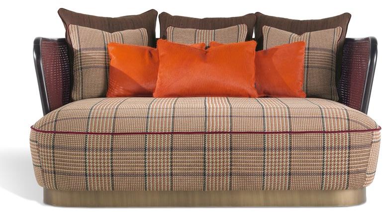 ETRO Home Interiors Мягкая кушетка из ткани Caral E.car.225.a - Вид №1