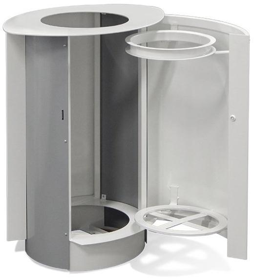 DIMCAR Урна для мусора из оцинкованной стали  G473  - Вид №1