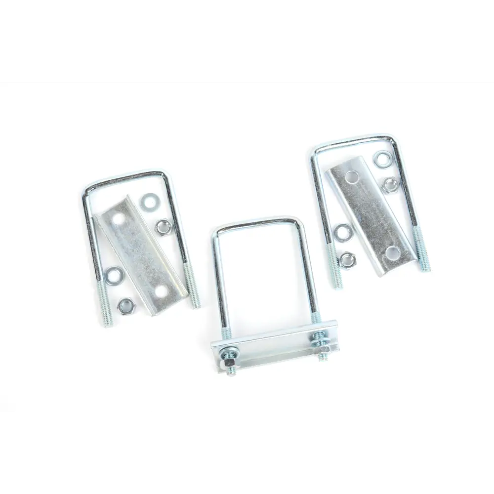 Santreyd: Набор оцинкованных хомутов для столбов 40 мм (3 шт) 82035877 STLM-0018028 - Вид №1