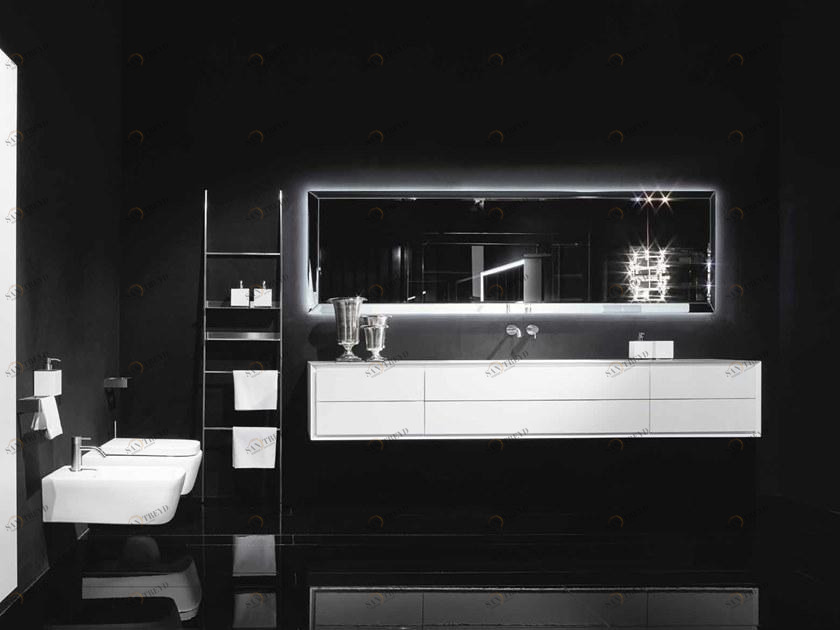 RIFRA Подвесной шкафчик для ванной, матовый белый лак K.one sun-id-1470826