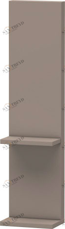 VE740004343 Vero Элемент полочки Базальт матовый, декор Duravit