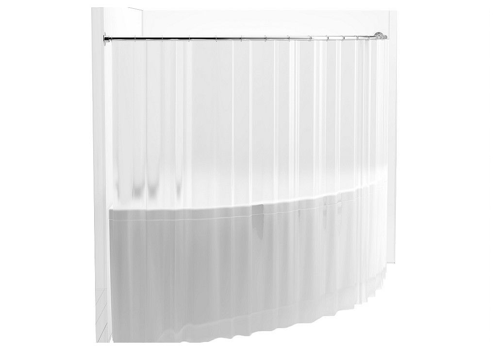 Карниз для ванны Aquanet Palau полукруглый 140х140 00157485 - Вид №2