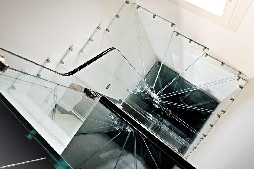 Officine Sandrini Открытая лестница из стекла sun-id-1466783 - Вид №7