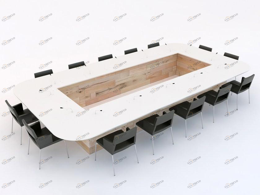 CRAFTWAND Модульный стол для совещаний из бука Craftwand® sun-id-1418616