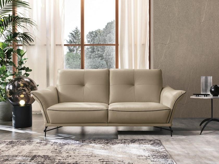 Max Divani 3-х местный кожаный диван sun-id-1463120 - Вид №2