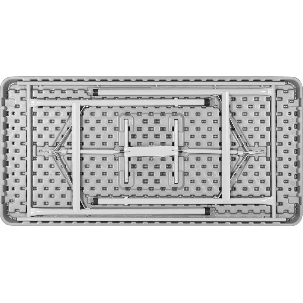 Стол садовый Сатурн СТС120 складной 61x74x122 см пластик серый 89179334 STLM-2049778 METMEBEL  - Вид №3