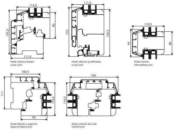 COCIF Французское окно из алюминия и дерева Klima+ sun-id-1504993 - Вид №1