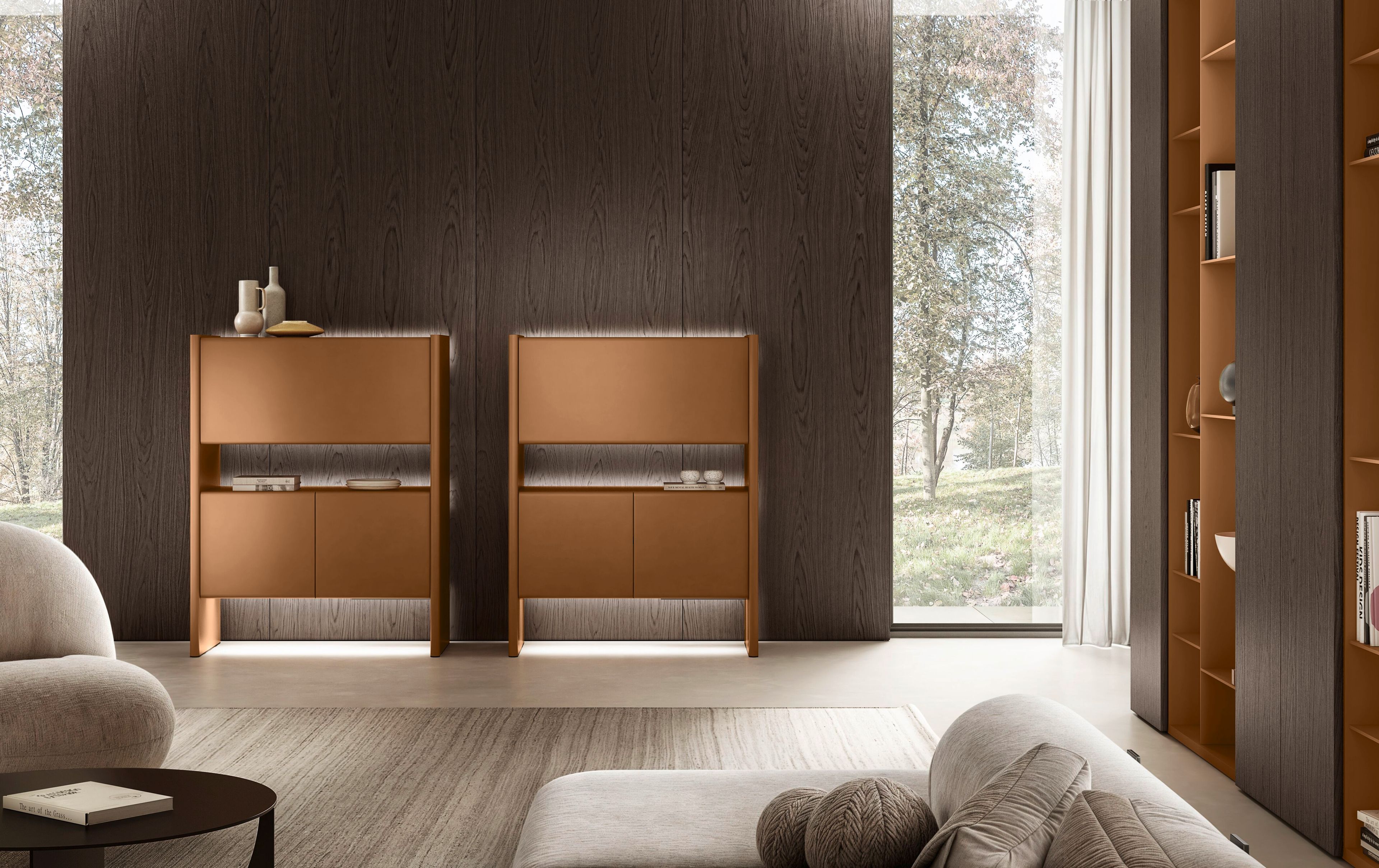 Шкаф из МДФ со встроенным освещением Olivieri Cosmo ARCH-00067199 - Вид №3