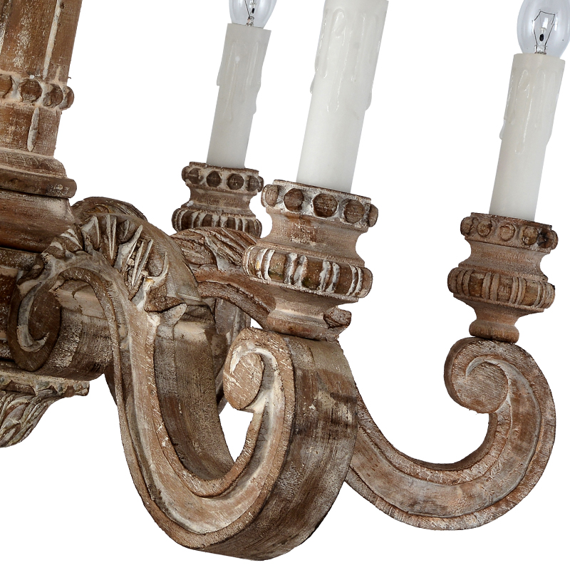 Люстра Necklace 6 от Delight Collection большая коричневая 8998-6D DELIGHT COLLECTION ДИЗАЙНЕРСКИЕ 247050 Коричневый  - Вид №3