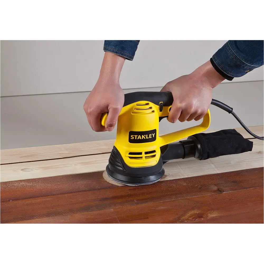 Эксцентриковая шлифмашина Stanley SRS480, 480 Вт, 125 мм 84802712 STLM-2019223  - Вид №8