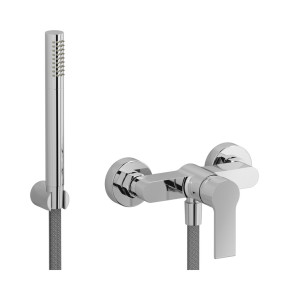 Встроенный смеситель для душа в комплекте с душевым гарнитуром. WE ARE IB wn310cc Chrome Whynot