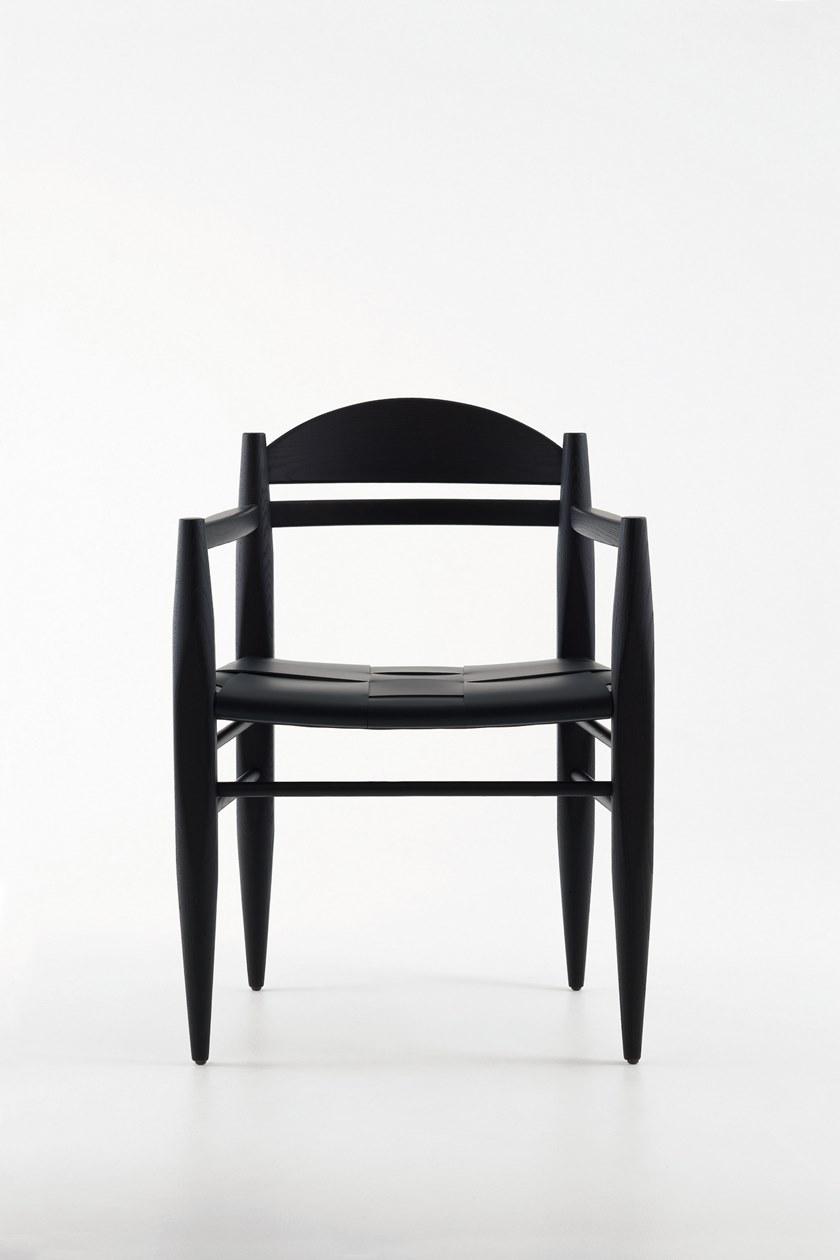 Billiani Кресло из ясеня с подлокотниками Vincent v. g. 441 - Вид №1